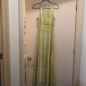 Bar III snake pattern maxi dress